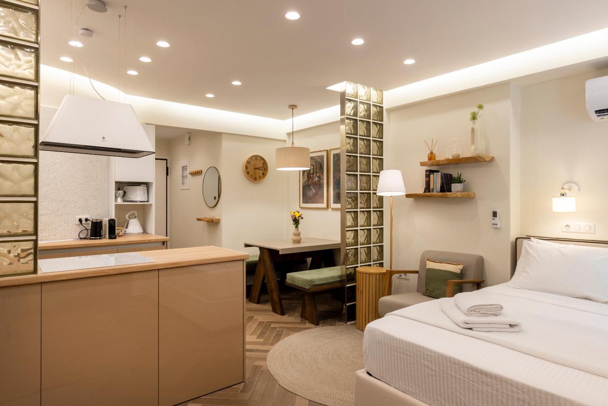Studio Flat 21 At Evangelismos Metro Stn Ateny Zewnętrze zdjęcie