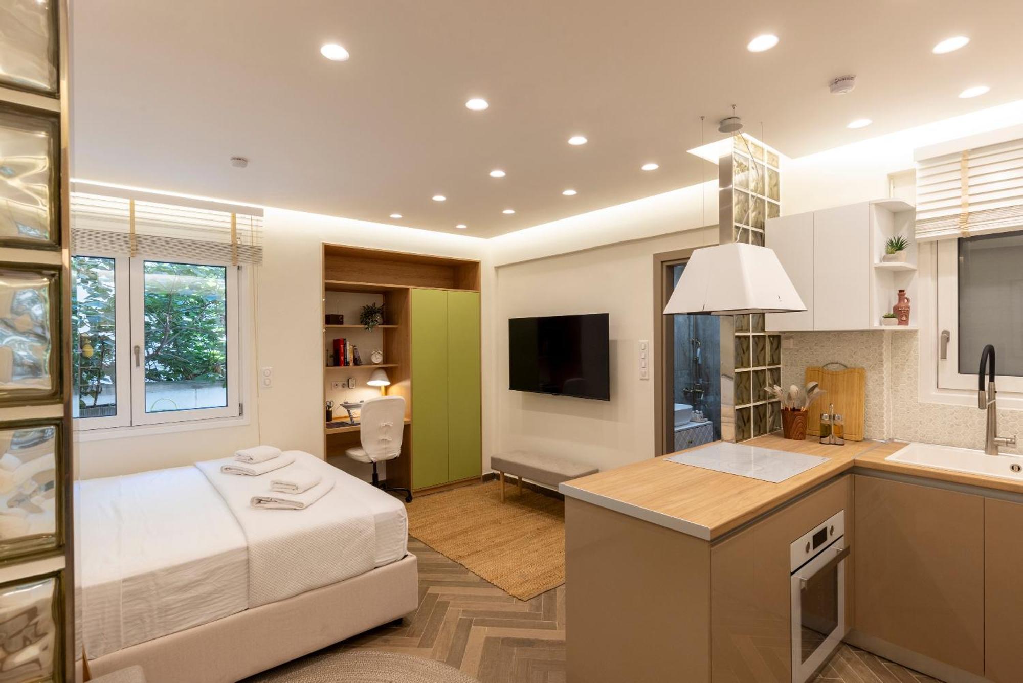 Studio Flat 21 At Evangelismos Metro Stn Ateny Zewnętrze zdjęcie